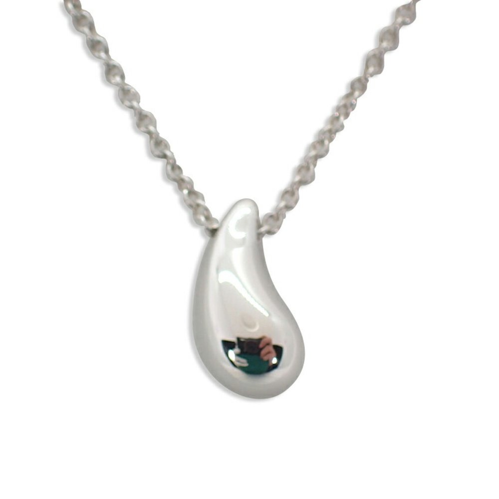 TIFFANY 925 teardrop pendant necklace